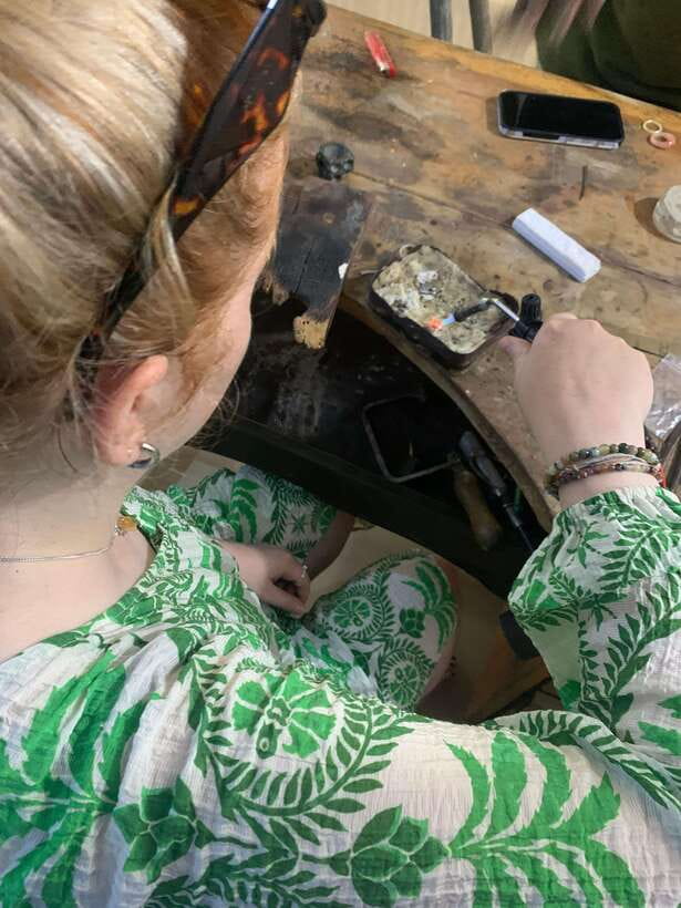 Ahangama: Traditional Jewellery Making Workshop - Meeting Tharindu at His Kotapola Home