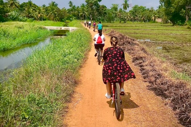 Anuradhapura Heritage Mountain bike / bicycle Tour - The moonstone, where art meets daily movement