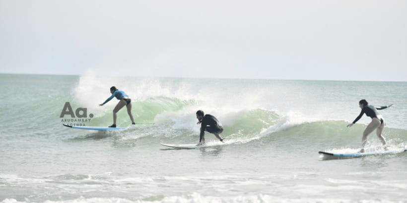 Arugam Bay Surf Lessons : Beginner Surf Experience - Board rental and the practical value of the $30 price