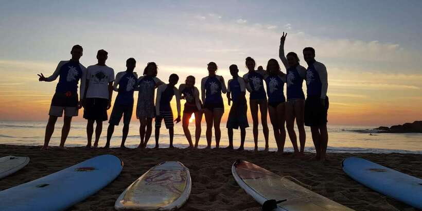 Arugam Bay Surf Lessons : Beginner Surf Experience - The quieter side of the experience