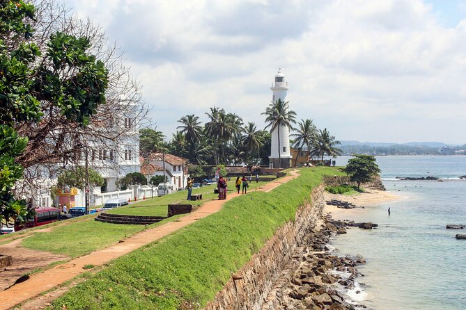Coastal Ride to Galle from Bentota - A short coastal pause at Hikkaduwa Beach