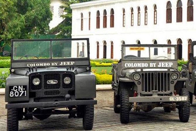 Colombo City Tour by War Jeep - Dutch Hospital, Old Parliament, and the old lighthouse