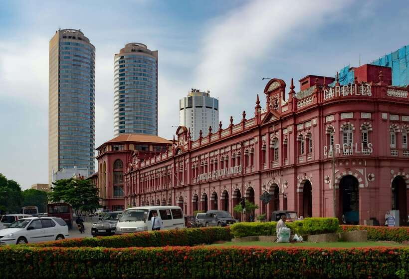 Colombo Shore Excursion, History Legacy and hidden gems - The Old Lighthouse and Clock Tower in Colombo Fort