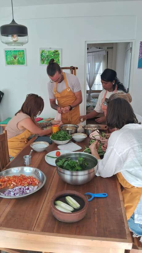 Cooking with Arun & Tamil Family - Why the Tamil menu makes a difference