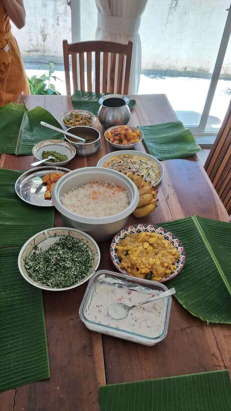 Cooking with Arun & Tamil Family - A three-hour visit with a clear rhythm