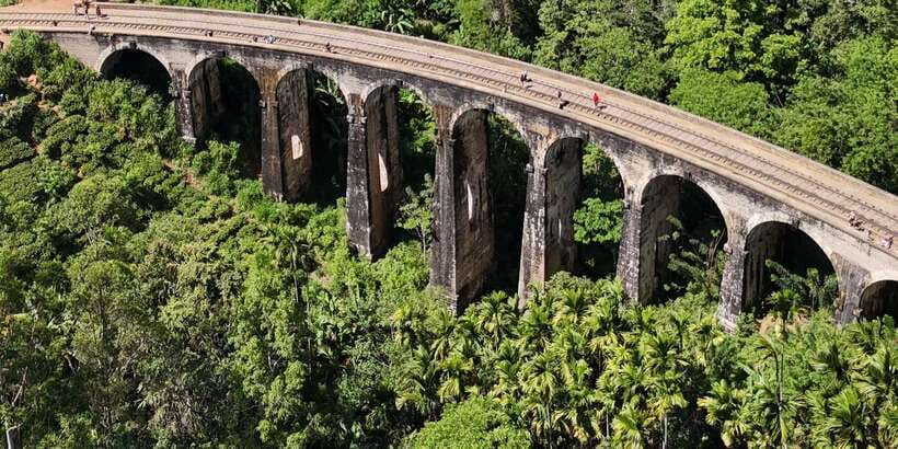Ella: Little Adam's Peak, Nine Arches Bridge & Waterfalls - Pallewela Waterfall replaces the closed cave pool