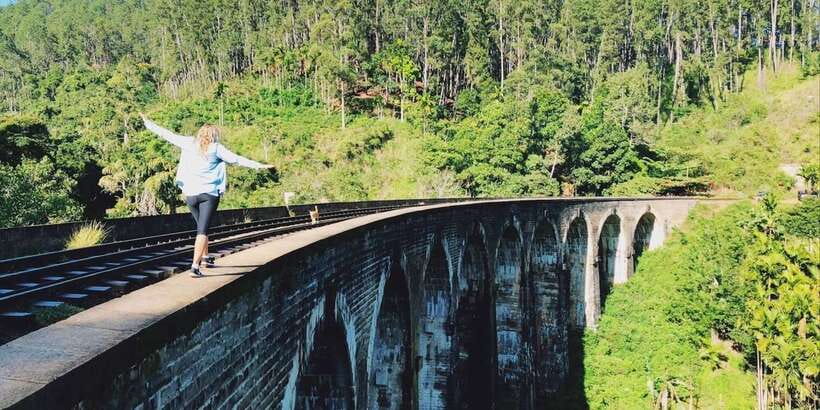 Ella Rock & 9 Arch Bridge, Little Adams Peak with Transfer - Walking from Ella Rock toward Nine Arches Bridge