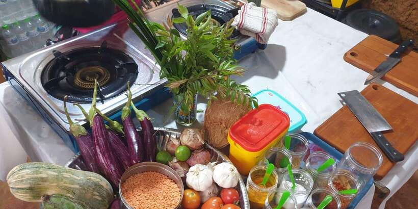 Ella: Sri Lankan Cooking Class with Neranji at Homestay - The meal at the end is more than a tasting