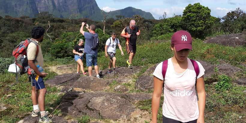 Exclusive knuckles Camping Tour from kandy - Day two: forest, pools, rice terraces, and village life