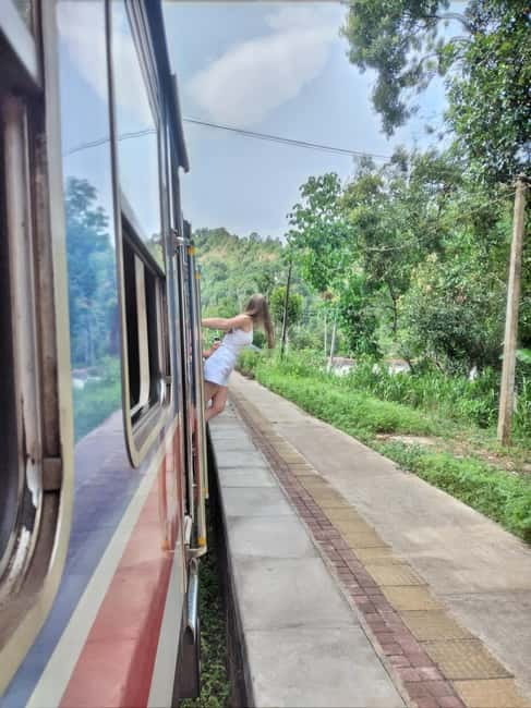 From Ella: Ella Unfogettable Day tour & Train Ride Tour - Pallawela Waterfall, the best place to cool off