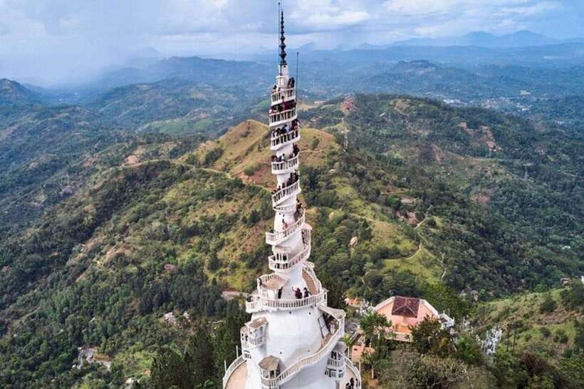 From Kandy: Ambuluwawa Full-Day Tour with Local Guide - Kandy viewpoint gives you the city at a glance