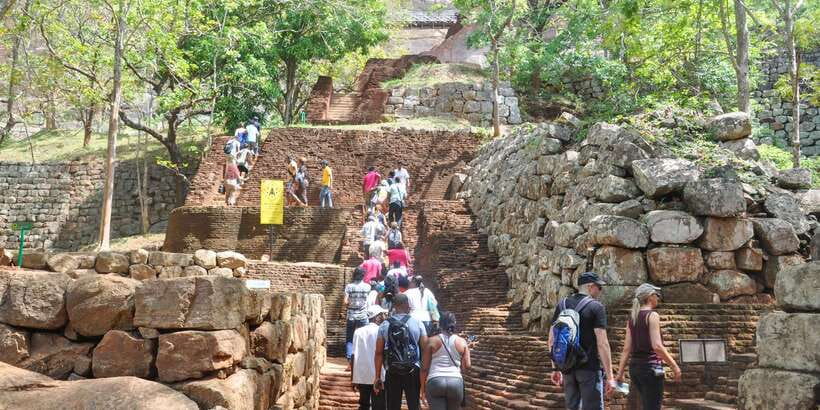 From Kandy: Sigiriya and Dambulla Private Day Tour - Climbing Sigiriya Rock Fortress