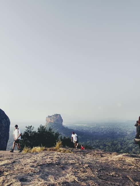 From Kandy: Sigiriya & Dambulla Day Tour with Safari - Climbing Sigiriya and reaching the royal ruins