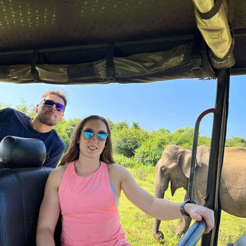 From Mirissa/ Weligama : Udawalawe Safari - Day Trip - Entering Udawalawe National Park by private jeep