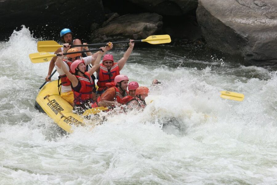 From Negombo: White Water Rafting Adventure - The lunch stop at the adventure base