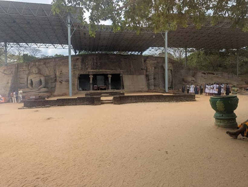From Sigiriya:Polonnaruwa Day Tour with Farmers lunch - The Vatadage, Nissanka Latha Mandapaya, and Lotus Pond