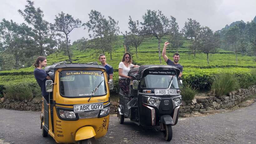 Haputale:Glorious Tuk Tuk Ride to Lipton'sSeat & Tea Factory - Riding into Sri Lanka’s tea country