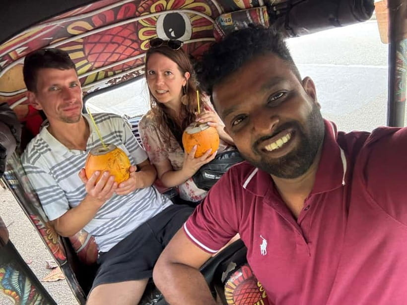 Kandy Private Guided City Day Tour by Local Tuk Tuk - Asgiri Maha Vihara and the first Buddhist stop