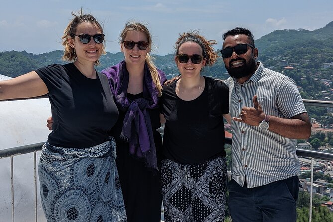 Kandy To Dambulla and Sigiria City Full Day by Laka Tours - Bahirawakanda Temple and the large hilltop Buddha