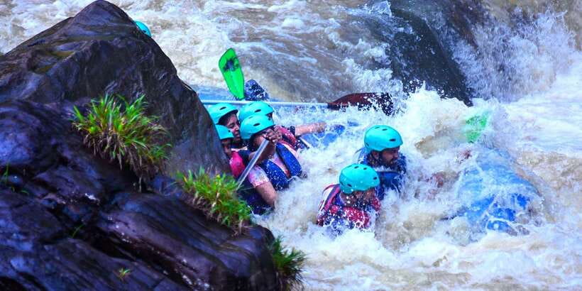 Kitulgala Thrilling White Water Rafting Adventure - Four kilometers through named Class 2 and 3 rapids