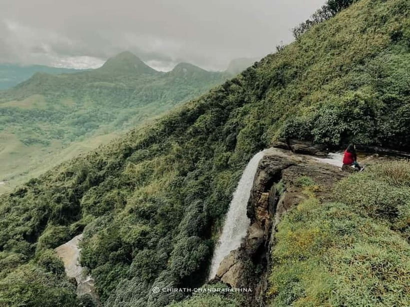 Knuckles Mountain Range: Kotaganga Waterfall Chain Hike - The first hour: tea fields, forest, and a mountain viewpoint