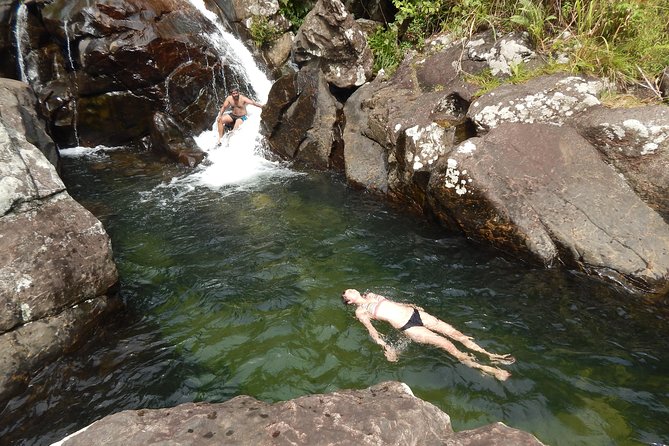 Knuckles Spice Trail Trek from Kandy - Waterfall crossing and the natural pool