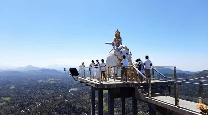 Morning Sunrise Tour/Evening Sunset Tour To Nelligala Temple - A tuk-tuk ride from Kandy, not a large coach trip