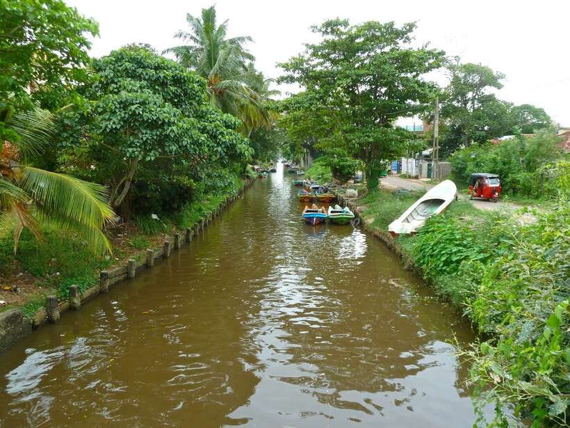 Negombo: Hamilton Canal to Colombo by Boat via Muthurajawela - Starting on the old Dutch Canal
