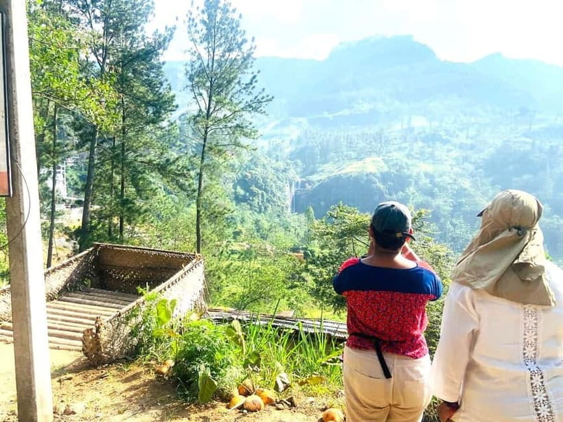 Nuwara Eliya Full day: 5Waterfalls, 2Tea Test & pick by TUK - Poona Ella, Dunsinane, and Ramboda Falls