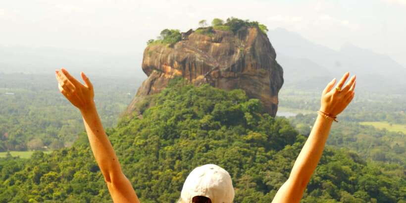 Pidurangala Rock: Sunrise/Sunset Picnic Hike - The summit view toward Sigiriya