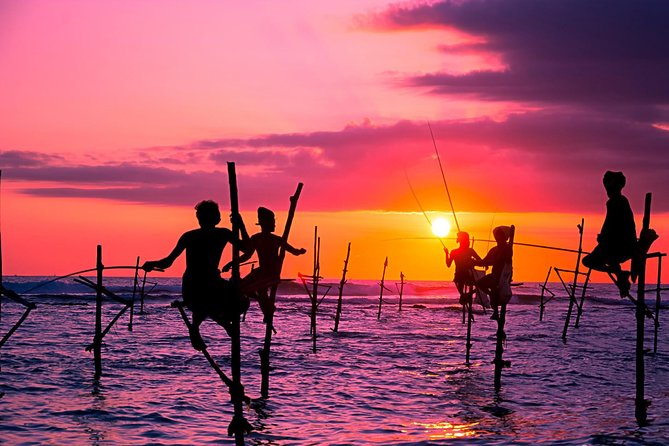Private Galle Day Trip from Colombo/ Negambo / Bentota - A short look at stilt fishermen