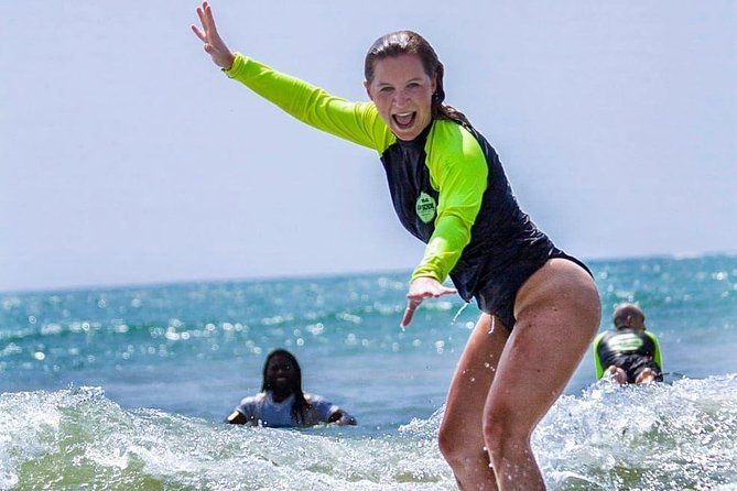PRIVATE Surf Lesson for Beginners - Learning the pop-up, stance, and balance