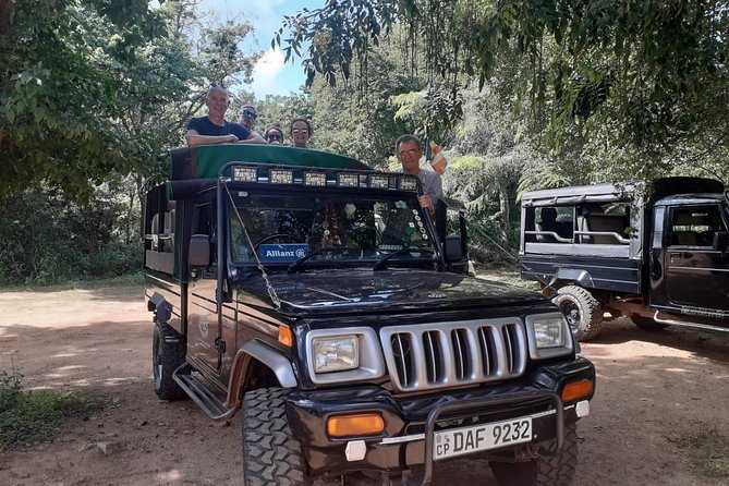 Rangiri Jeep Safari Sigiriya Lion Rock & Evening Jeep Safari - Sigiriya’s Lion Rock and the Lion’s Paws