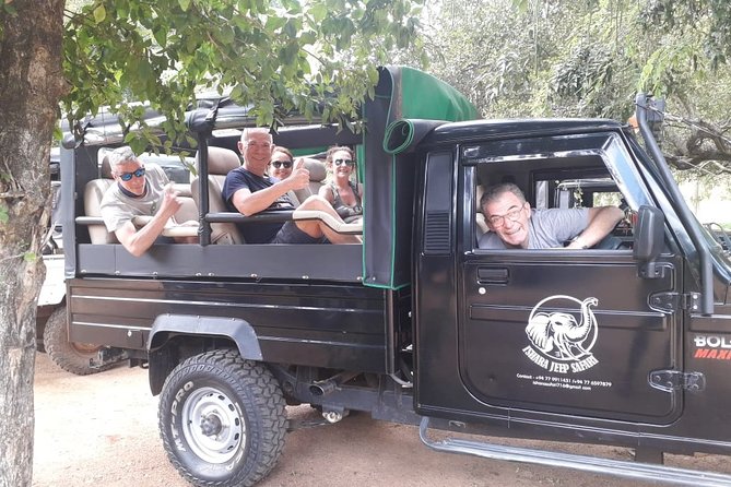 Rangiri Jeep Safari Sigiriya Lion Rock & Evening Jeep Safari - Pickup and the one important reliability concern