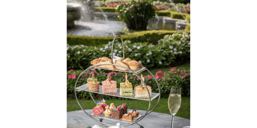 Royal Afternoon Tea at the Grand Nuwara Eliya + Bubbly! - The Ceylon tea is the main event