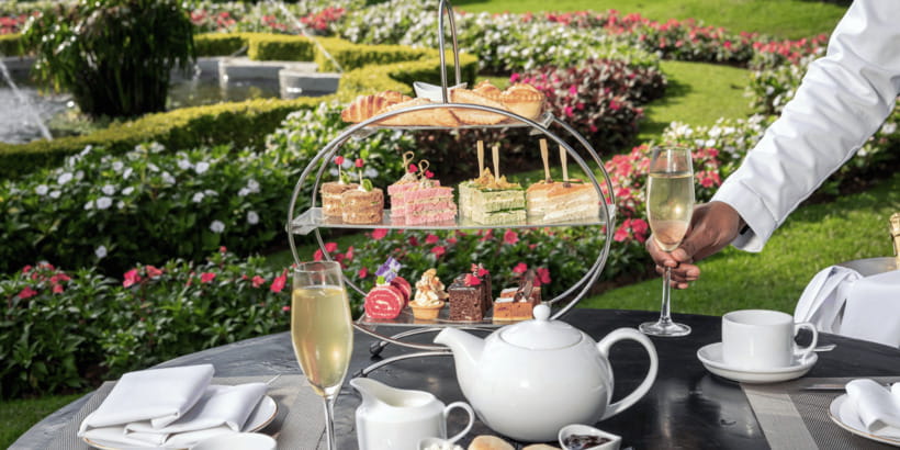 Royal Afternoon Tea at the Grand Nuwara Eliya + Bubbly! - What happens during the 90-minute sitting