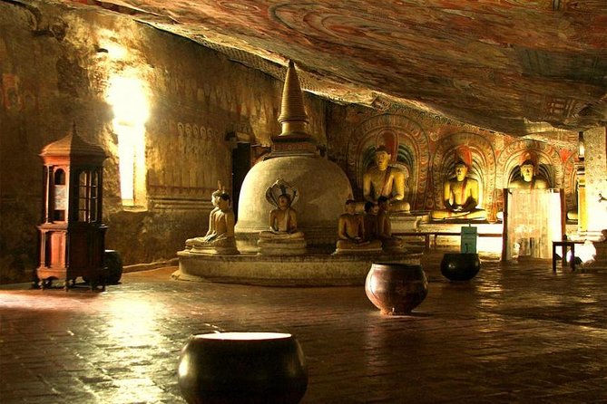 Sigiriya and Dambulla Day Trip from Kandy - Dambulla’s five cave shrines