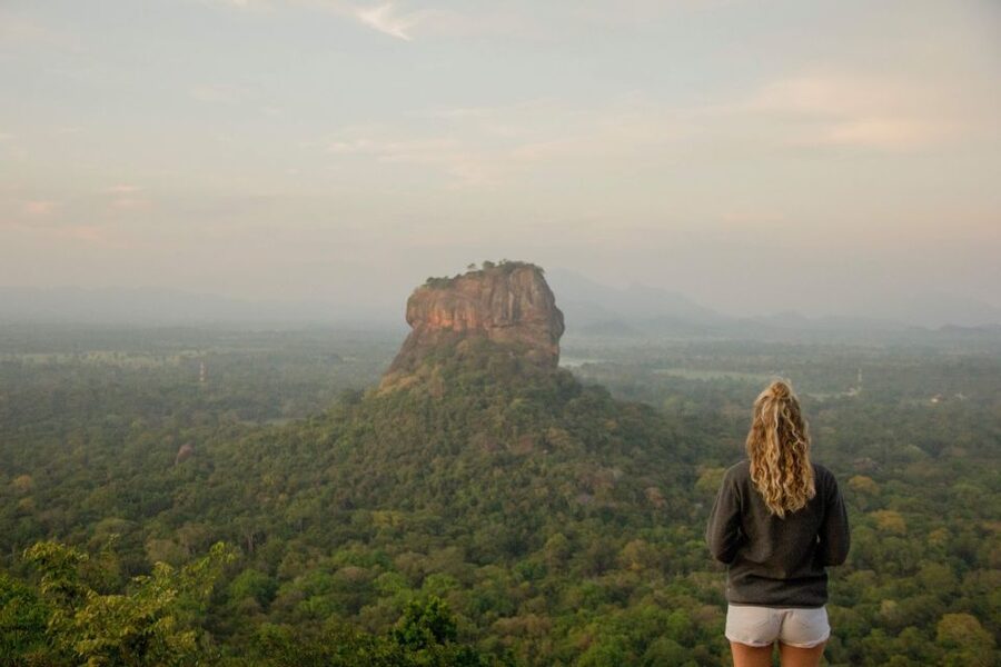 Sigiriya and Pidurangala Rock From Colombo - Meeting wood carvers and batik makers