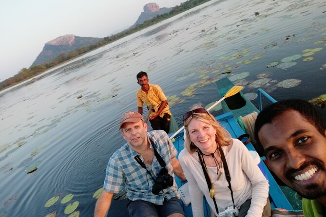 Sigiriya Sunrise/Sunset Guided Boat Ride - A quiet view of two famous rocks