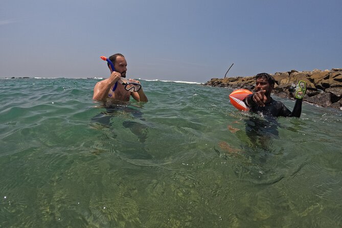 Snorkeling with Turtles in Mirissa - When sea conditions help or hinder the outing