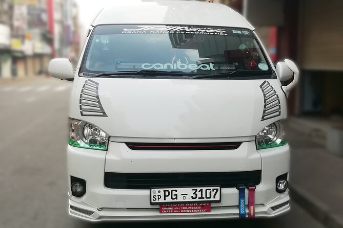 Sri Lanka Car Rental with Driver per Day | Car Van or MiniBus Rental with Driver - Starting in Colombo with a private pickup