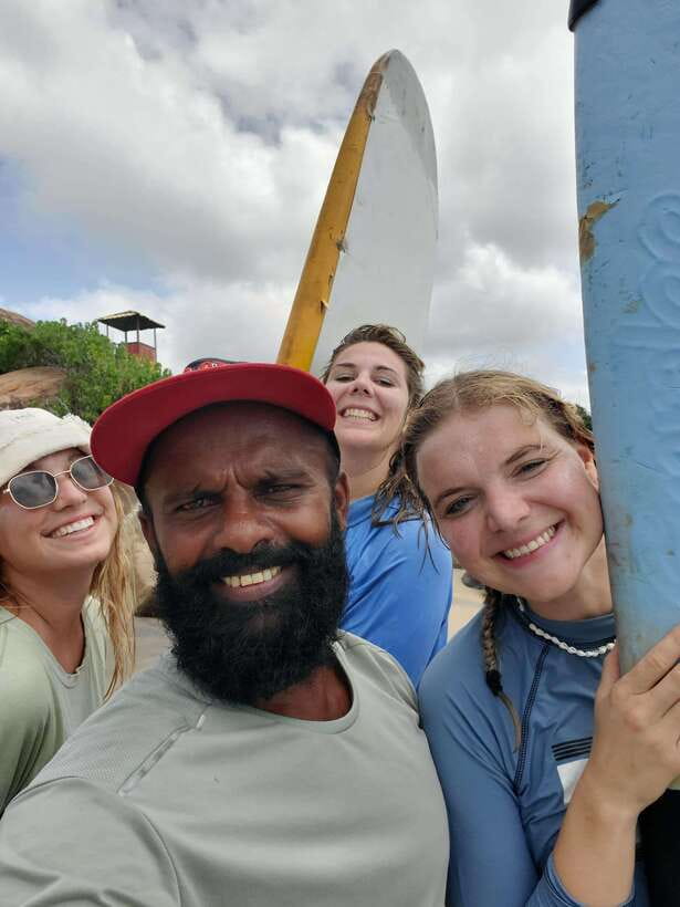 Surf & Stay: Private Surf Lesson in mirissa - Catching your first wave near Weligama