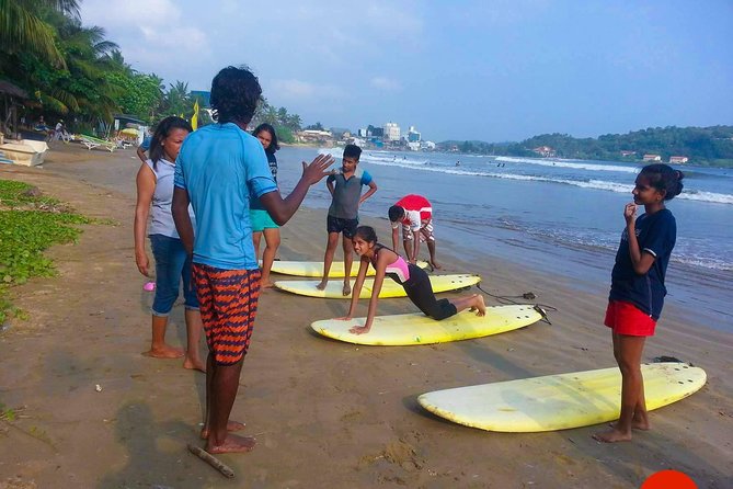 Surfing Lessons at Unawatuna - What is included for the $35 price