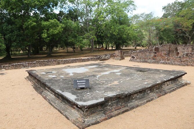 Three Ancient Kingdoms Tour | from Colombo - Panduwasnuwara and two millennia of ruins