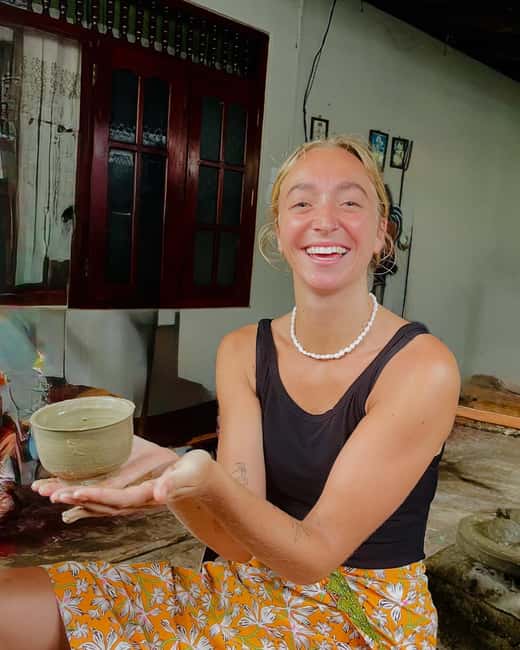 Weligama: Pottery Workshop with Tea and Snacks - From prepared clay to the spinning wheel
