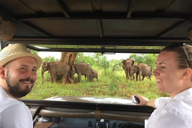 Yala and Udawalawa Safari Tour From Hambantota port - The jeep, guide, and small-group setup